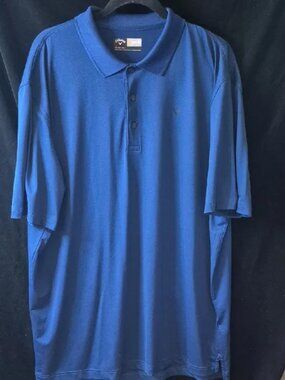 Callaway Men's Royal Blue Polo Shirt - Size XL